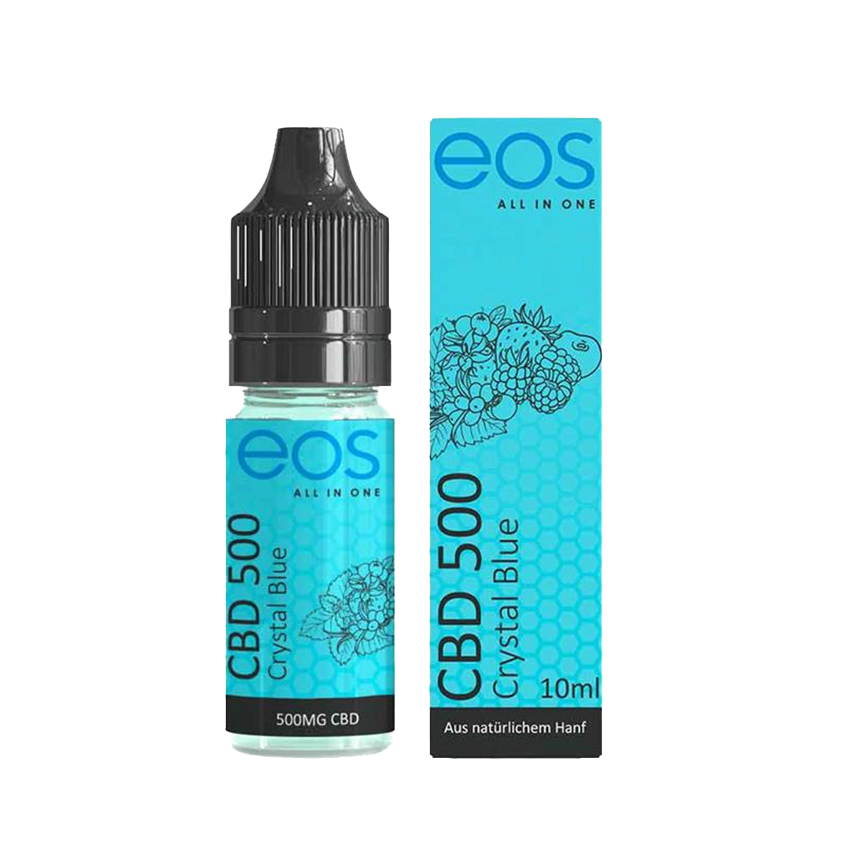 Eos CBD Liquid (5%) - Crystal Blue